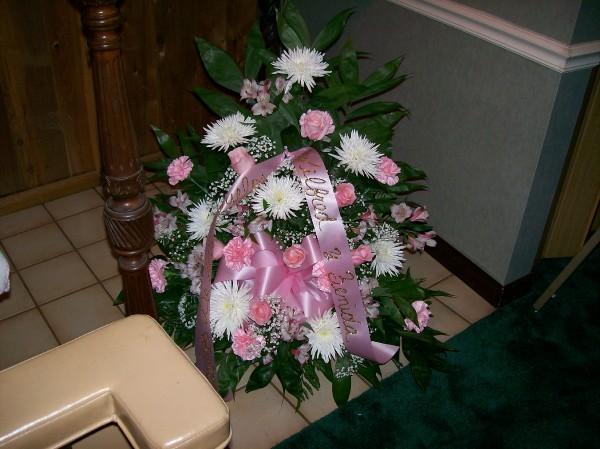 Flowers From Her Grandparents